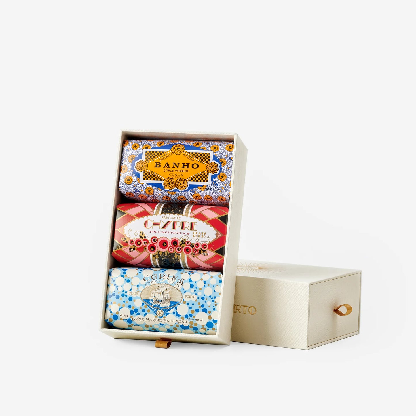 Claus Porto Gift Deco 3 Soaps