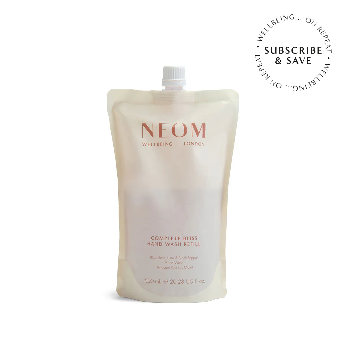 Neom Complete Bliss Hand Wash Refill 600mL