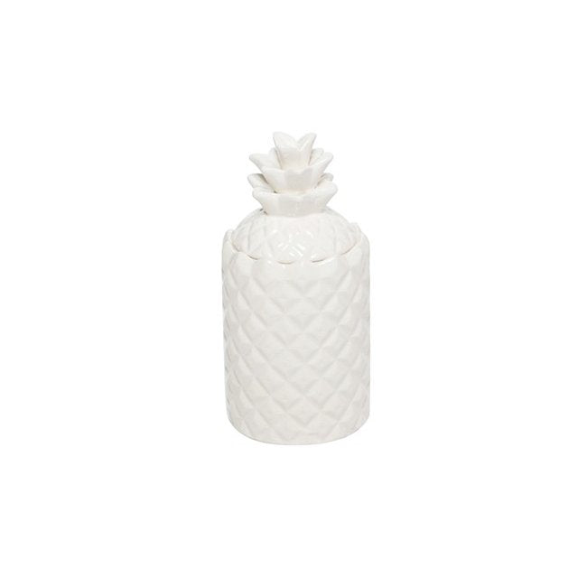 THOMPSON FERRIER NYC Ceramic Pineapple White