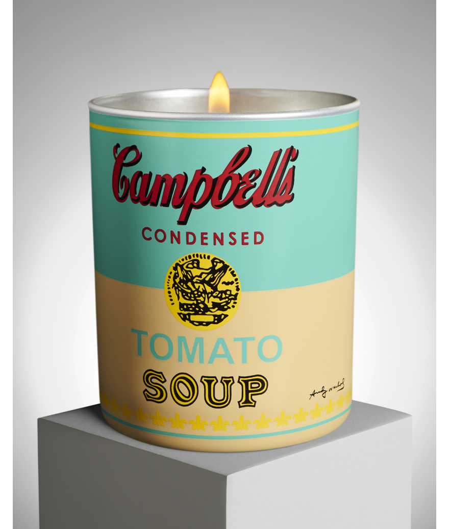 Andy Warhol Turquoise & Yellow