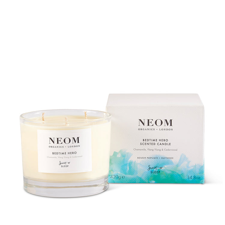 NEOM Bedtime Hero 3-Wick Candle