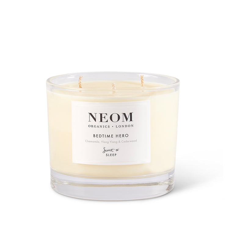 NEOM Bedtime Hero 3-Wick Candle