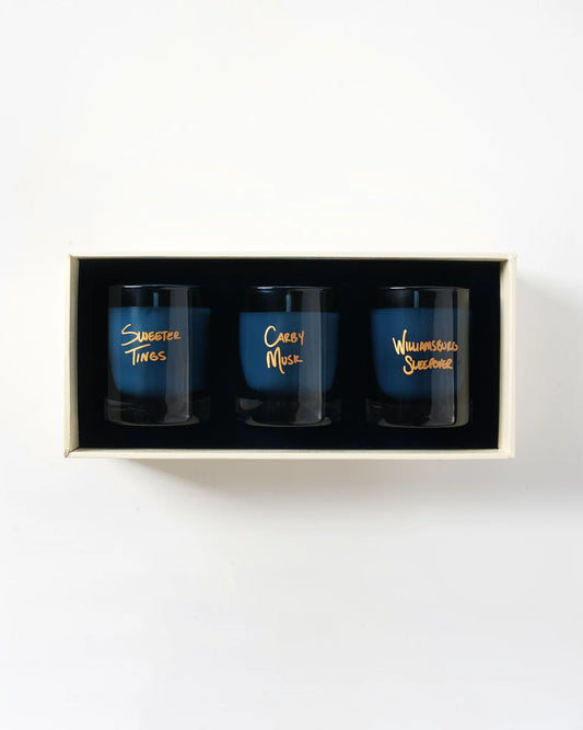 BWFH 3 Piece Scented Candle Votive Set