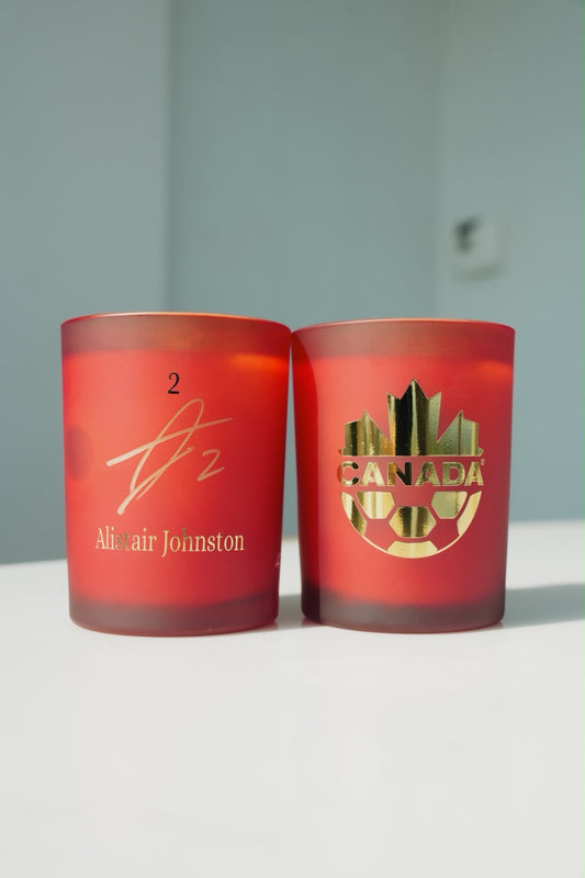 Soccer Celebration 2026 Autographed Alistair Johnston #2 Candle