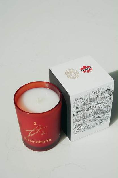 Soccer Celebration 2026 Autographed Alistair Johnston #2 Candle