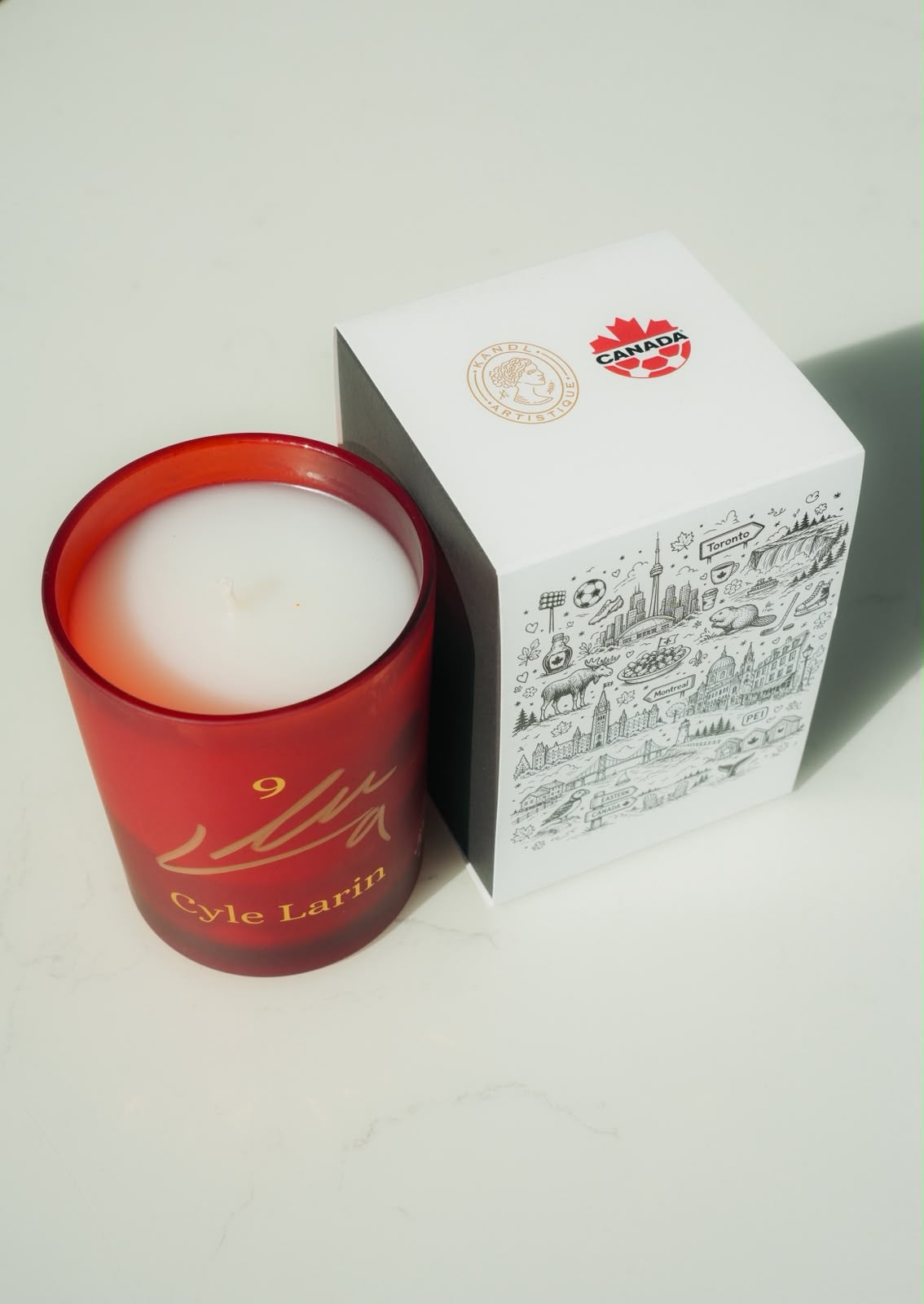 Team Canada - Soccer Celebration 2026 Autographed Candles