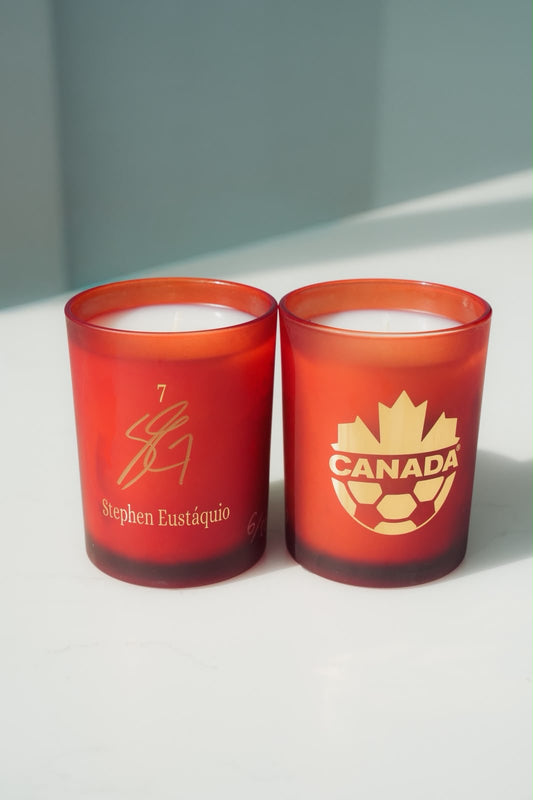 Soccer Celebration 2026 Autographed Stephen Eustáquio #7 Candle