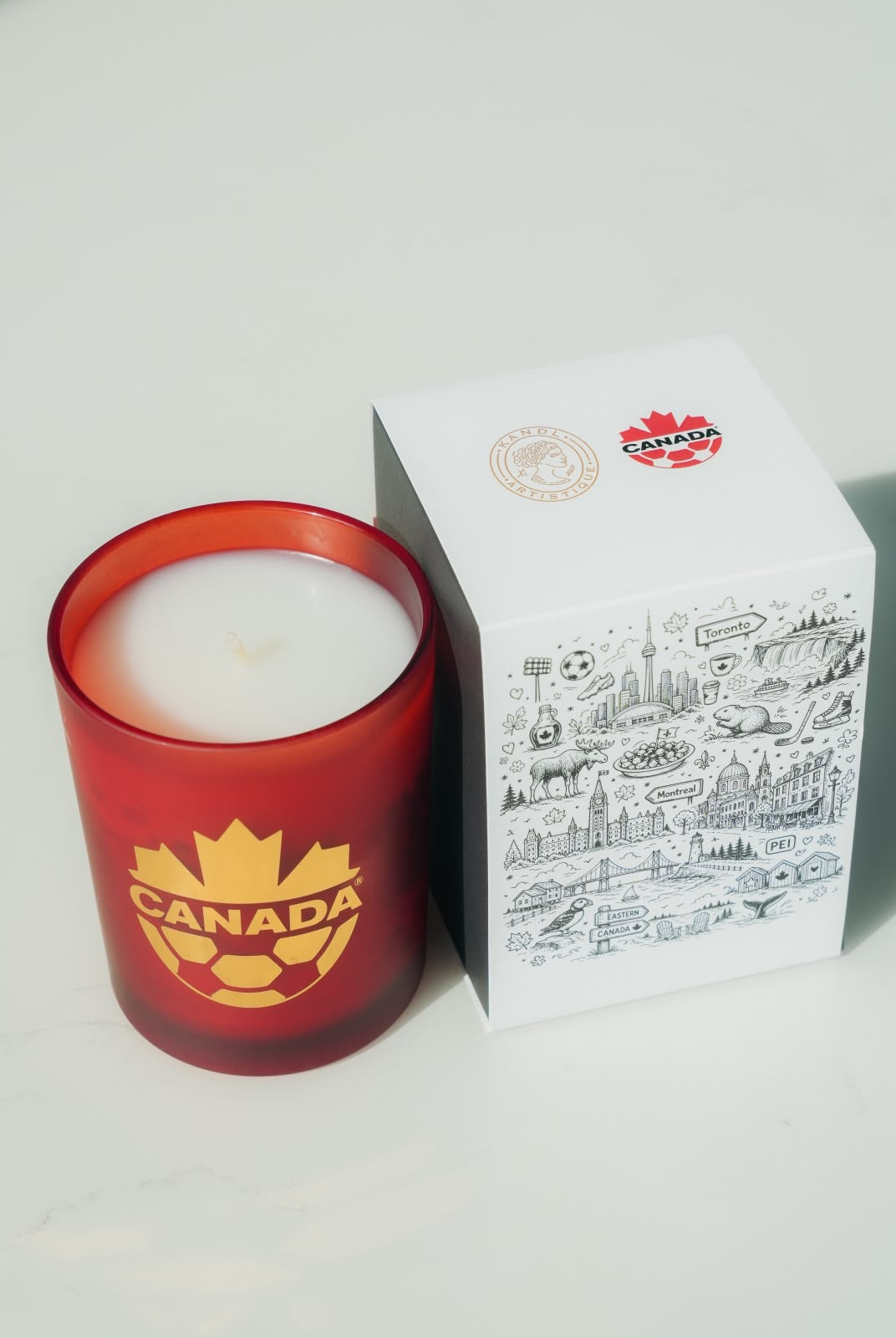 Soccer Celebration 2026 Autographed Alistair Johnston #2 Candle