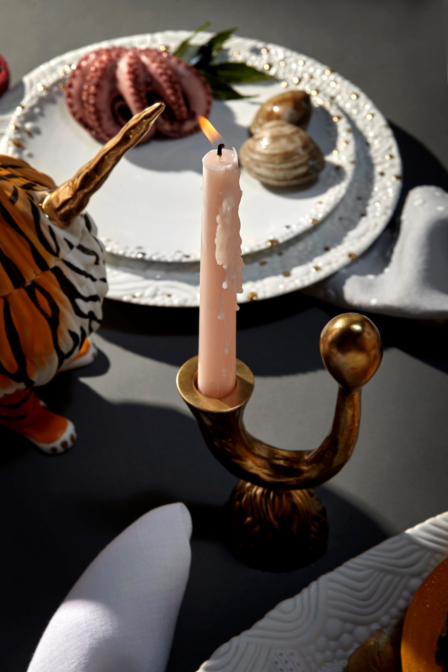 L'Objet HAAS Horn Candlestick