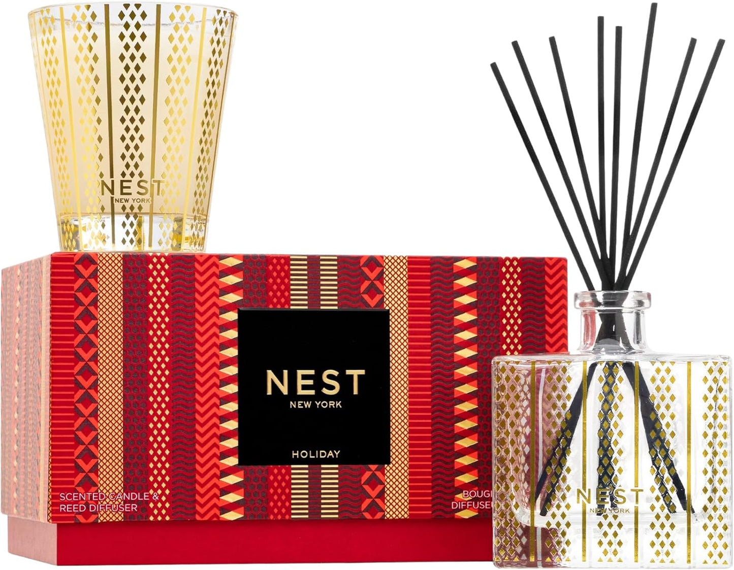 Nest Holiday Classic Candle and Diffuser Set