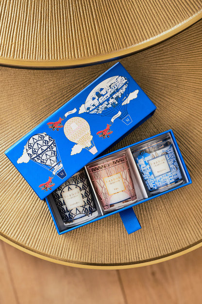 Baobab Trio Travel Candles manhattan-Paris-Mykonos