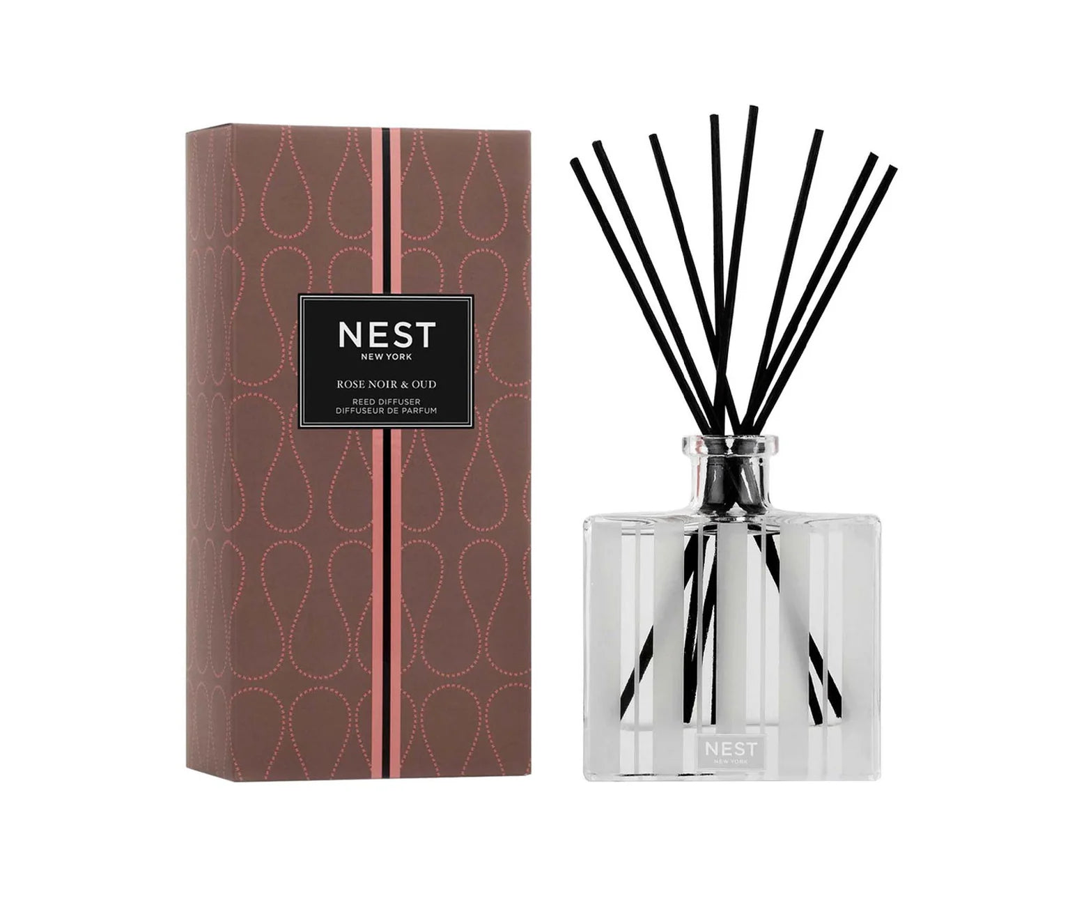 Nest Reed Diffuser Rose Noir & Oud – KANDL Artistique