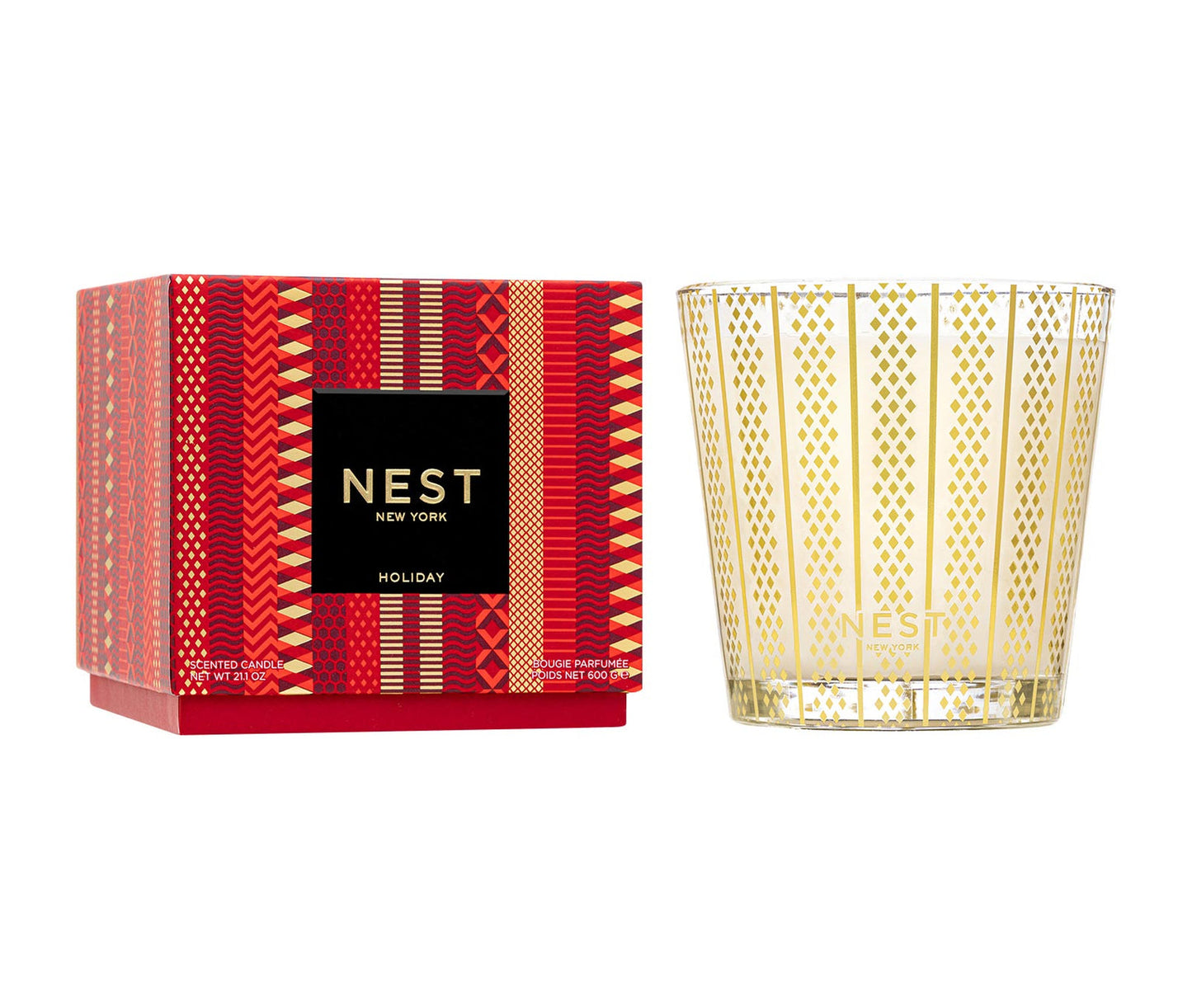 Nest Holiday 3-Wick Candle 21.1 oz