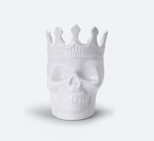 THOMPSON FERRIER NYC Ceramic Skull White